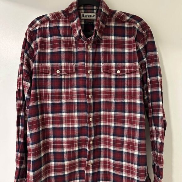 Barbour Men’s Long-Sleeve Shirt - Large Size - Picture 3 of 4